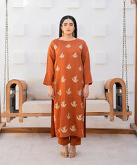 Embroidered Viscose Long Shirt - Kross Kulture