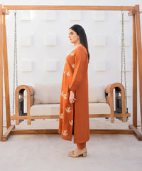 Embroidered Viscose Long Shirt - Kross Kulture