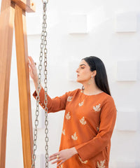 Embroidered Viscose Long Shirt - Kross Kulture
