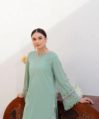 2PC - Crepe Silk Suit - Kross Kulture