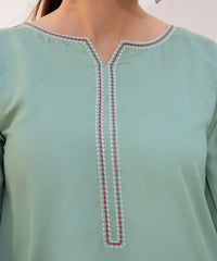 2PC - Crepe Silk Suit - Kross Kulture