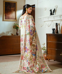 2PC - Printed Silk Lawn - Kross Kulture