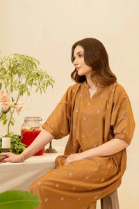 Embroidered Yarn Dyed Cotton Shirt - Kross Kulture