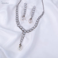 Diamond Style Necklace Set