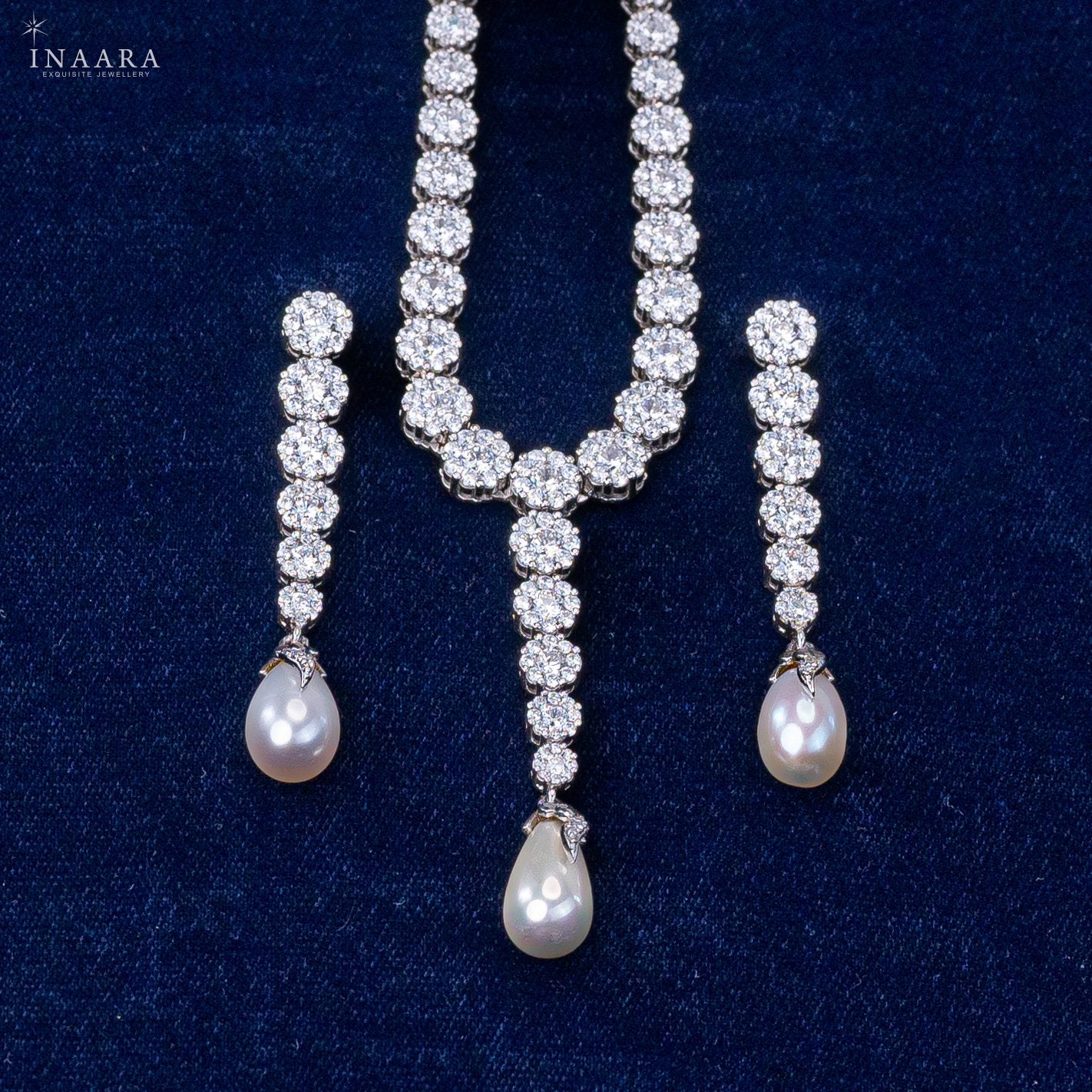 Diamond Style Necklace Set