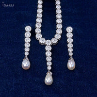 Diamond Style Necklace Set