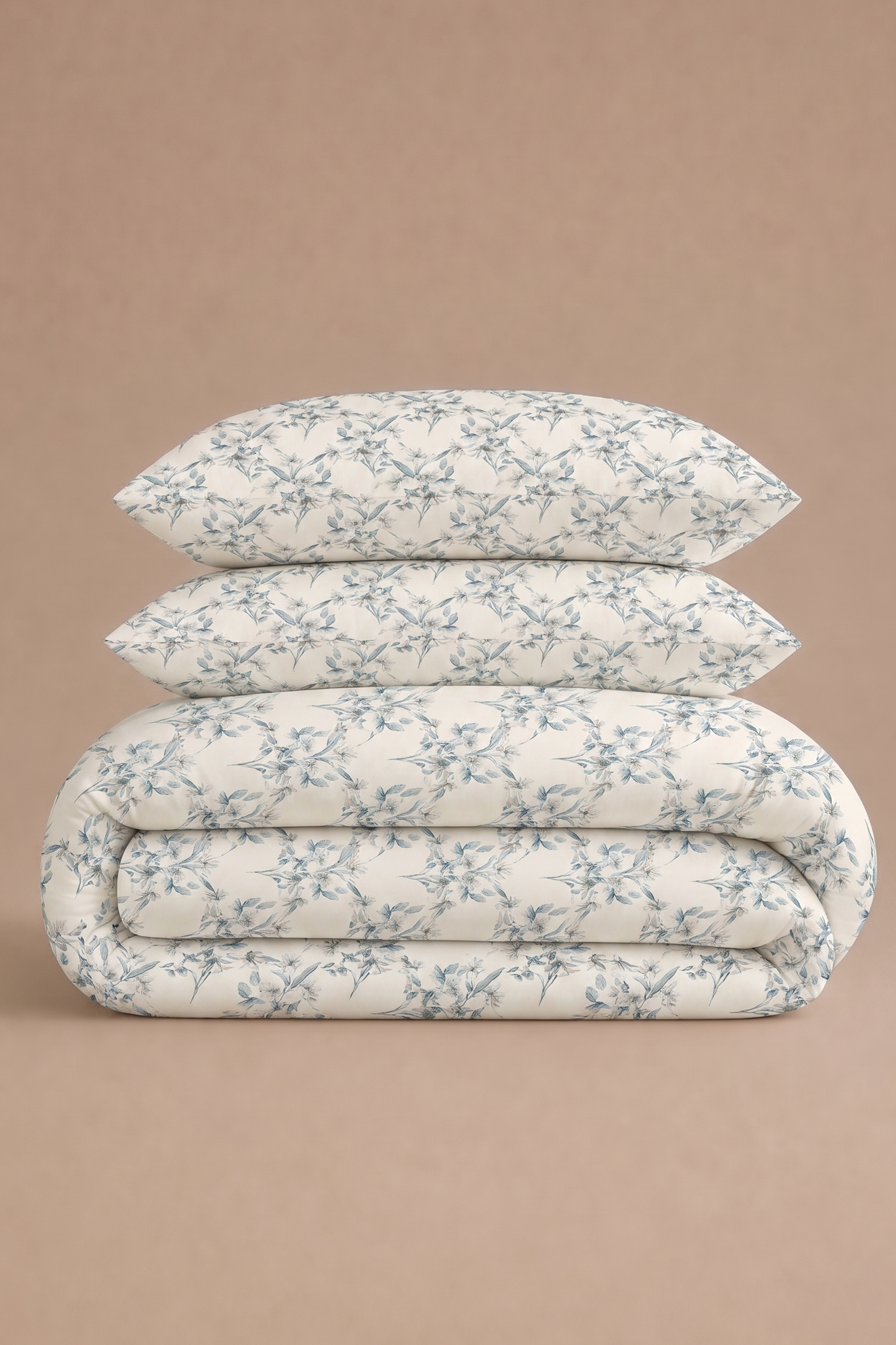 Foraged Flora Sateen Duvet Cover Set