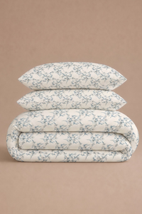 Foraged Flora Sateen Duvet Cover Set