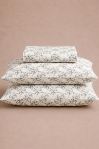 Foraged Flora Sateen Bed Sheet Set