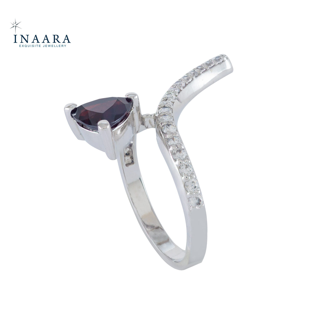 Elegant Garnet Ring