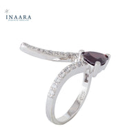 Elegant Garnet Ring