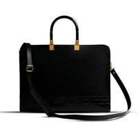 Allenora Black women's laptop & office bag in black by Bag X