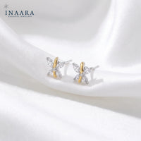 Golden Flutter Studs