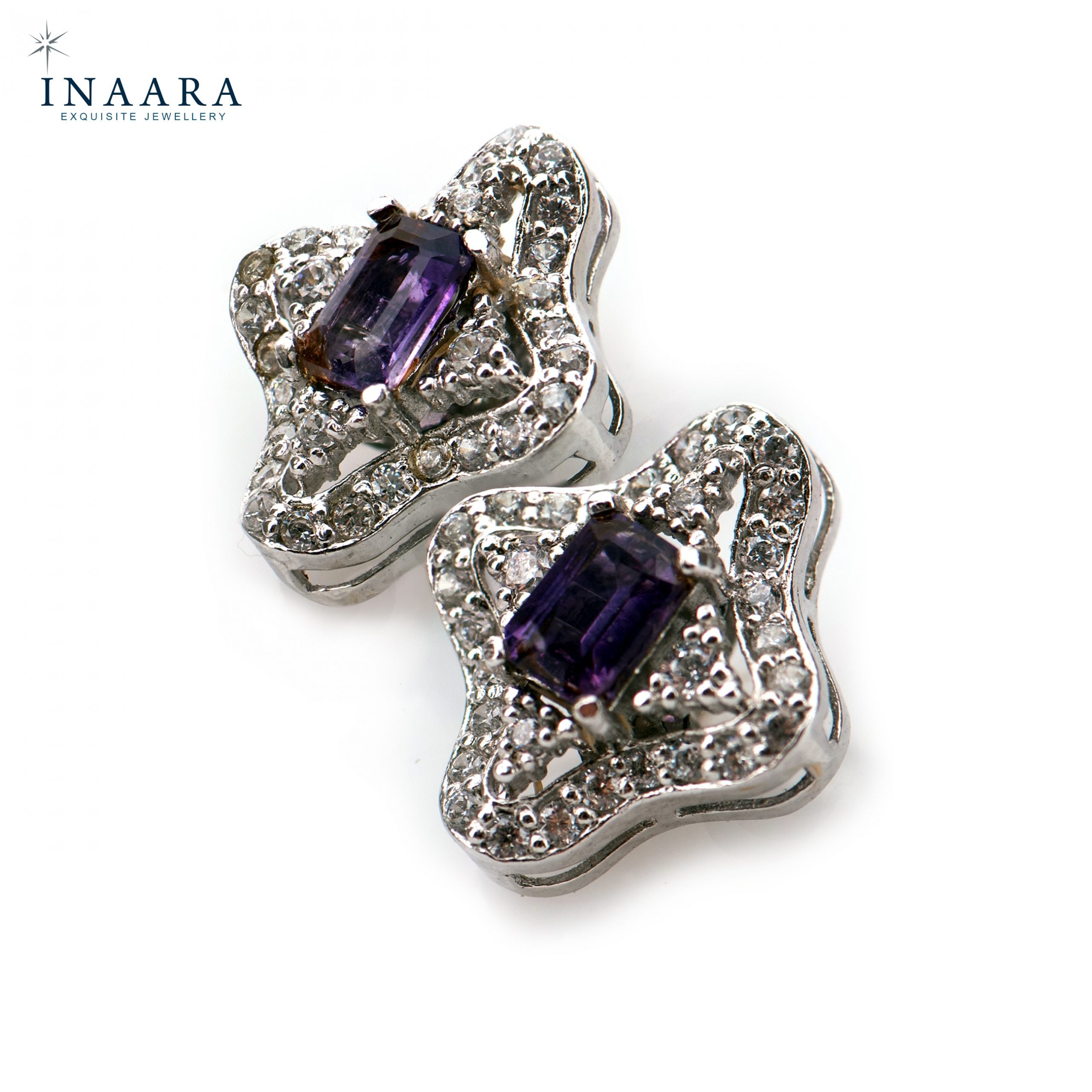 Elegant Amethyst Earrings