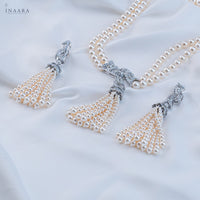 Stylish Pearl Necklace Set