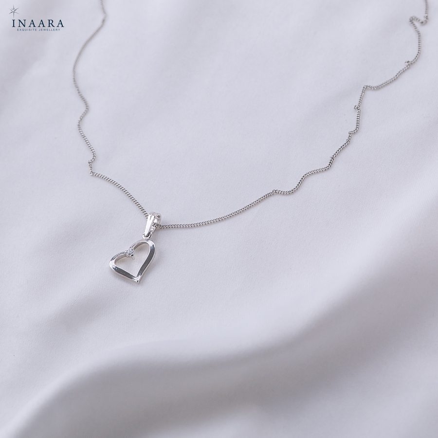 Halo Heart Pendant