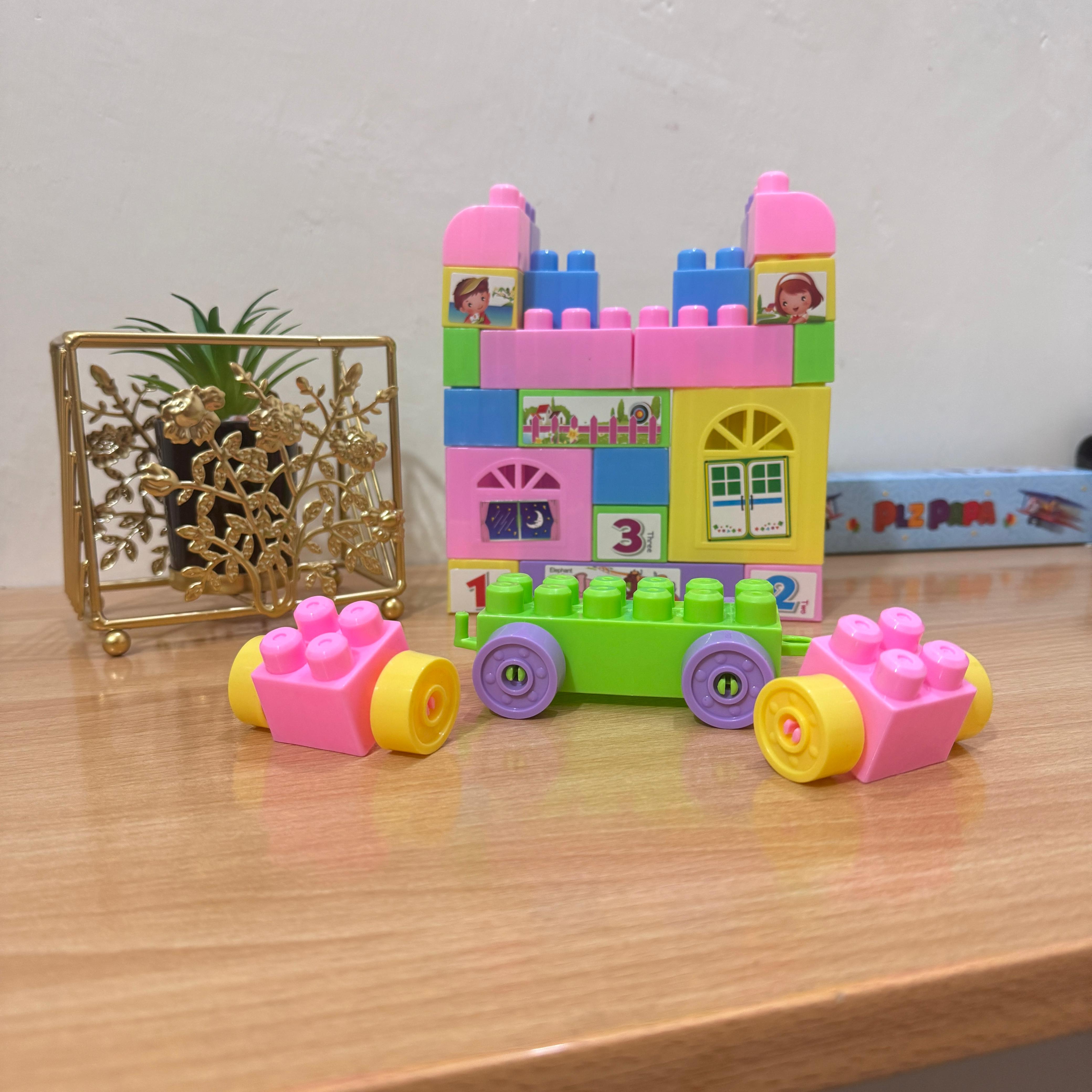 happy Blocks For Children Educational Toy (ST-1173) - Plzpapa