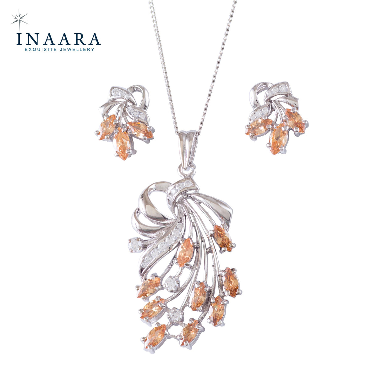 Champagne Pendant Set