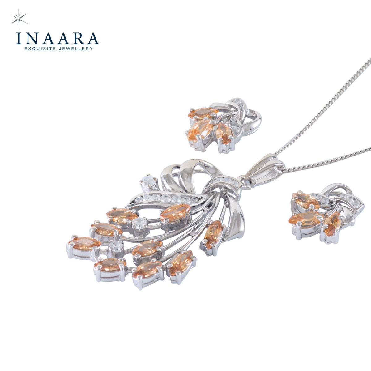 Champagne Pendant Set