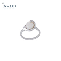Round Pearl Ring
