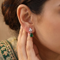 Jade Drop Earrings