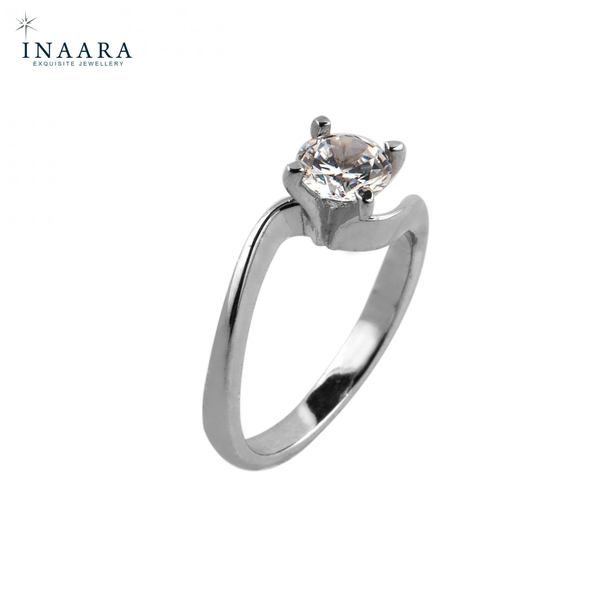 Dancing Solitaire Ring