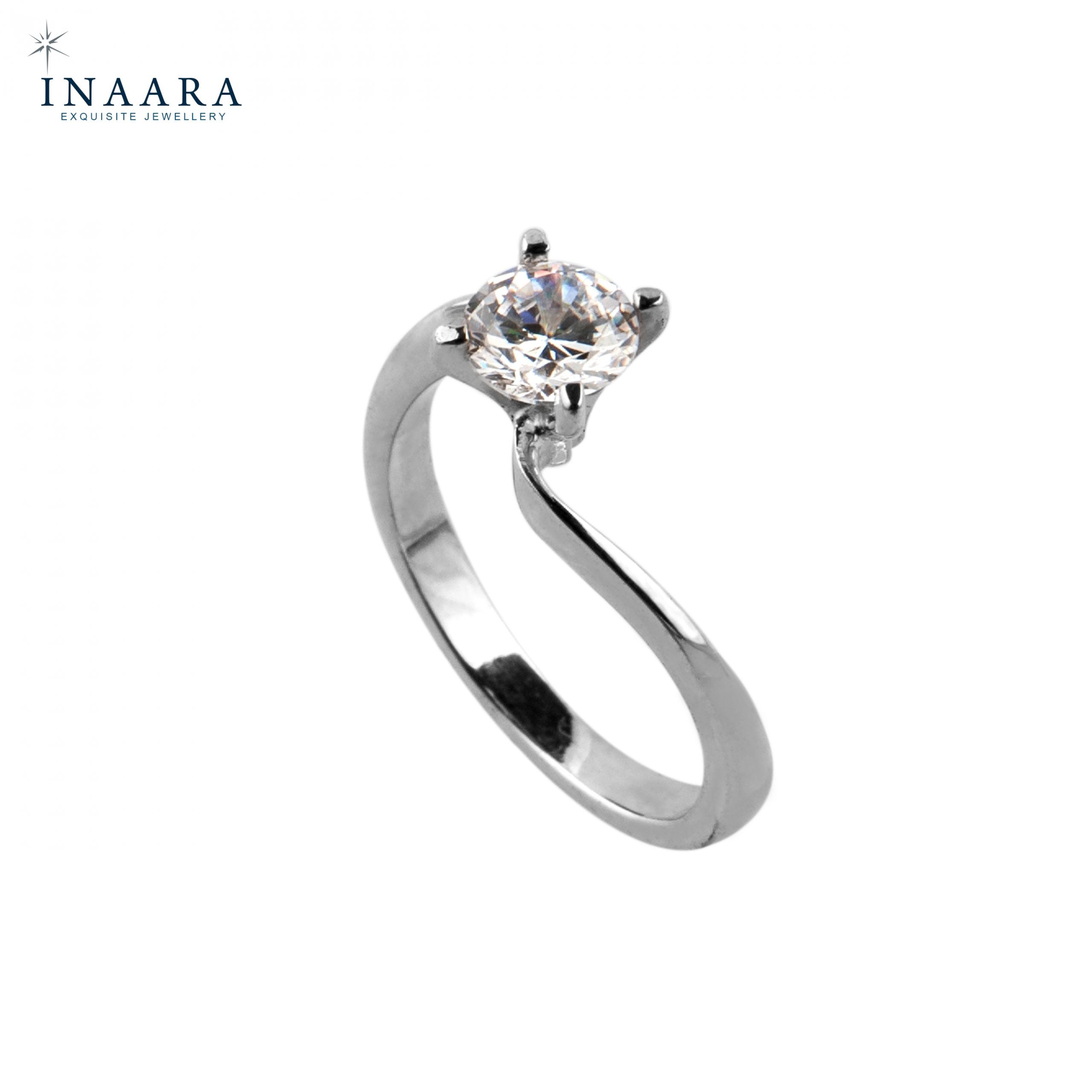 Dancing Solitaire Ring
