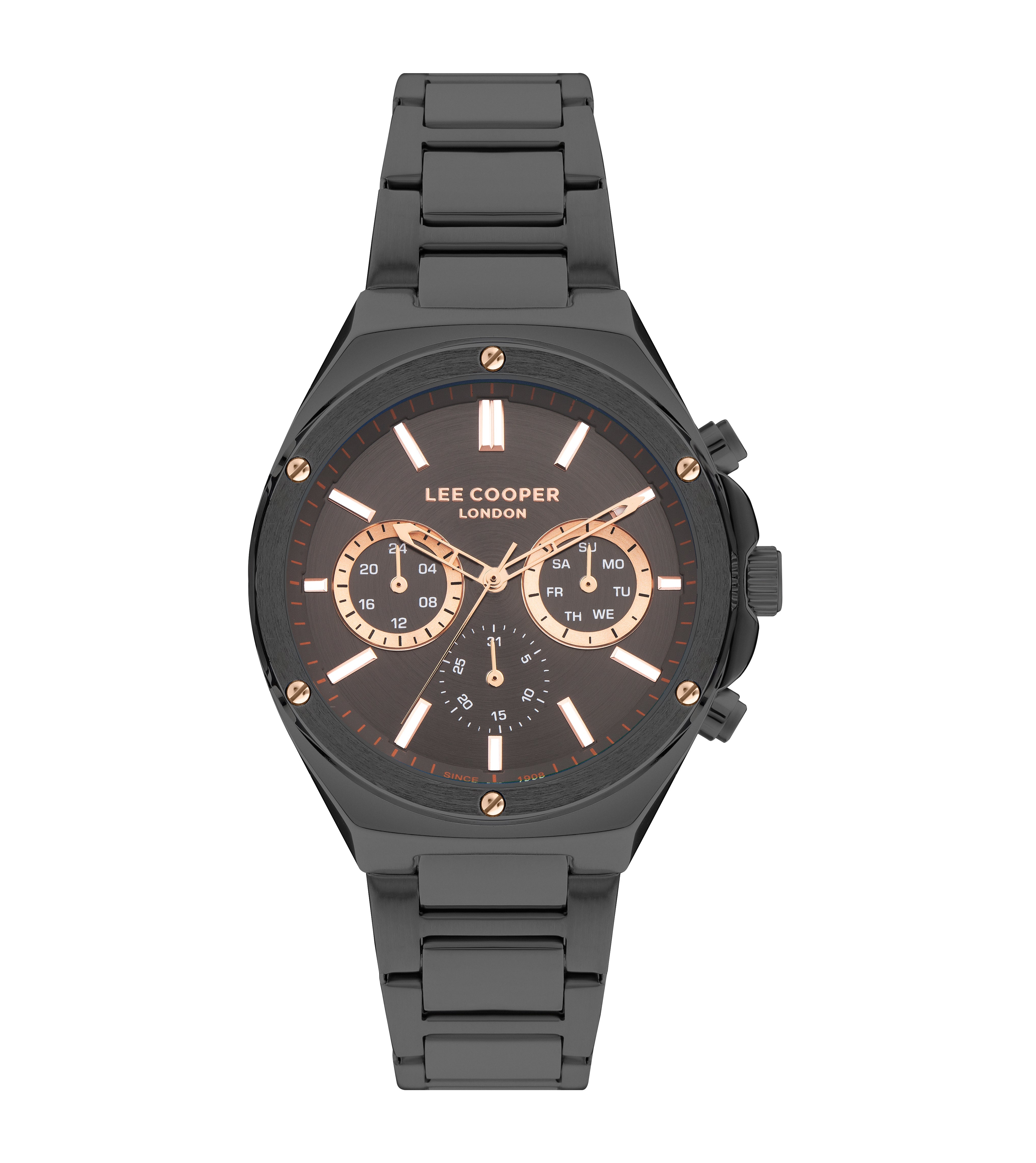 Lee Cooper - LC07845.060 - Gent Super Metal Gun Watch - Nizam Watch House