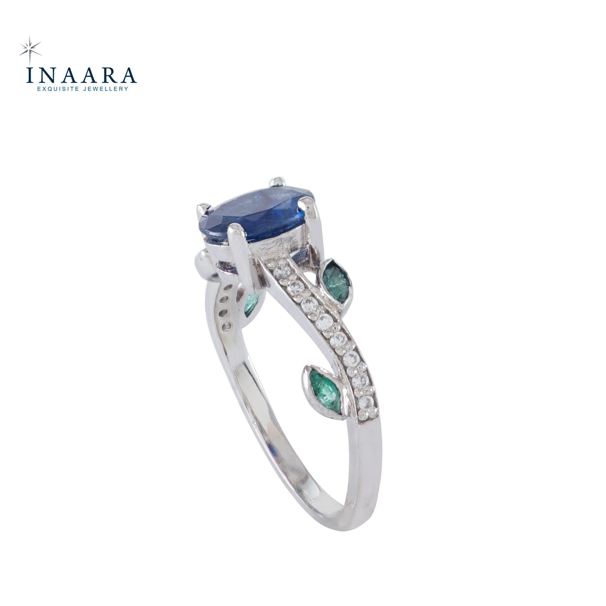 Green Leaves Ring