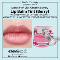 Magic Pink Lips Organic Luxury Lip Balm Tint (Berry)