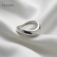 Liquid Silver Ring