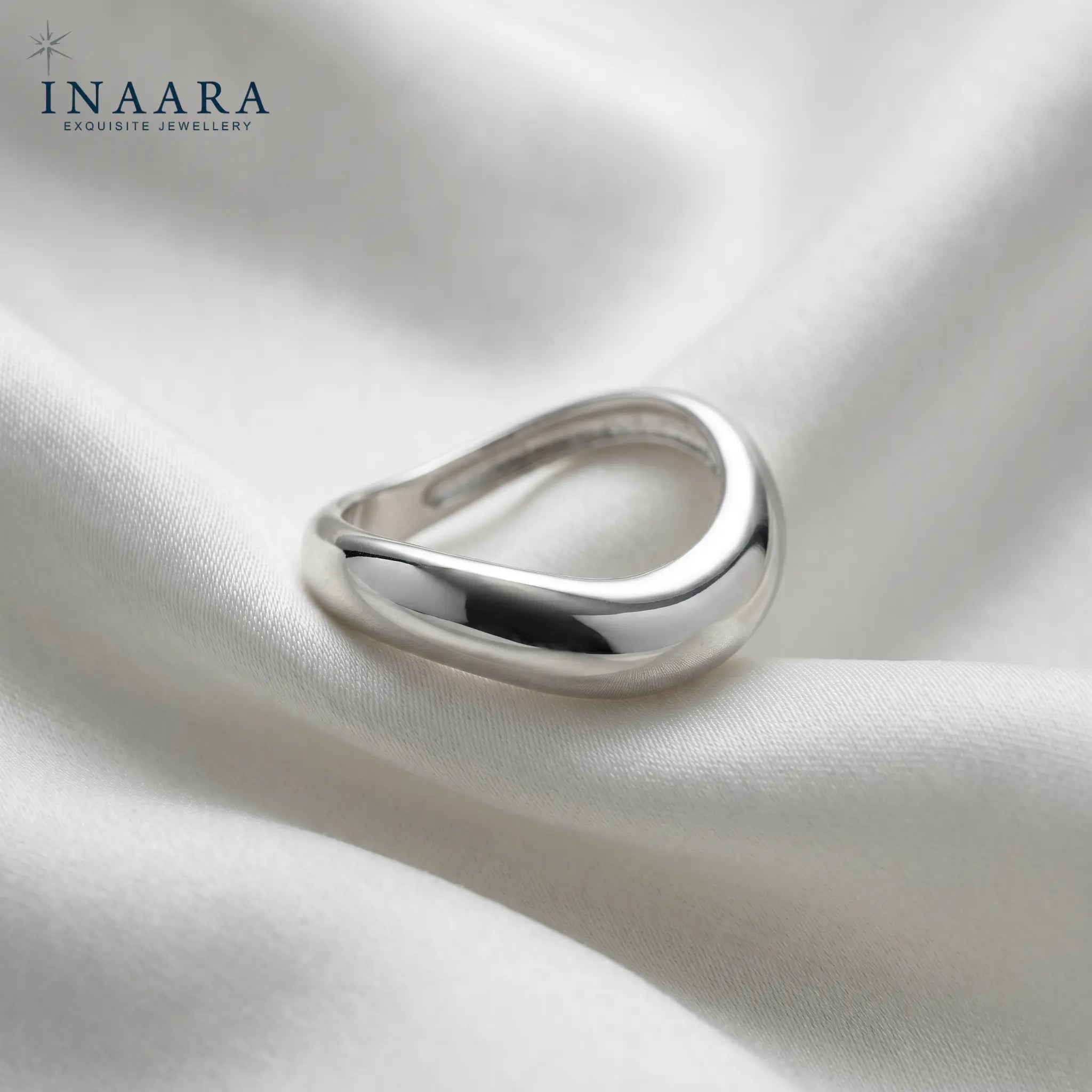 Liquid Silver Ring