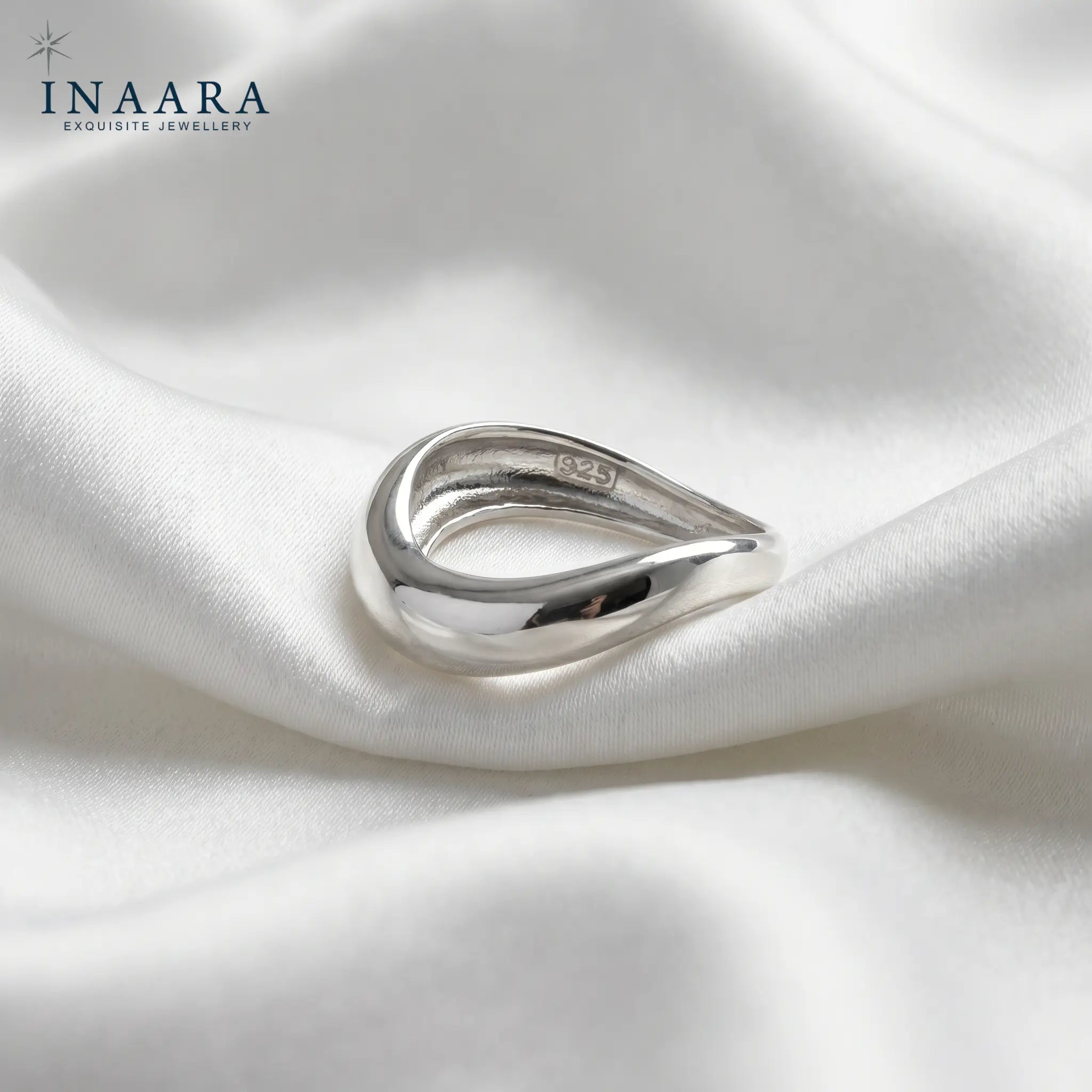 Liquid Silver Ring