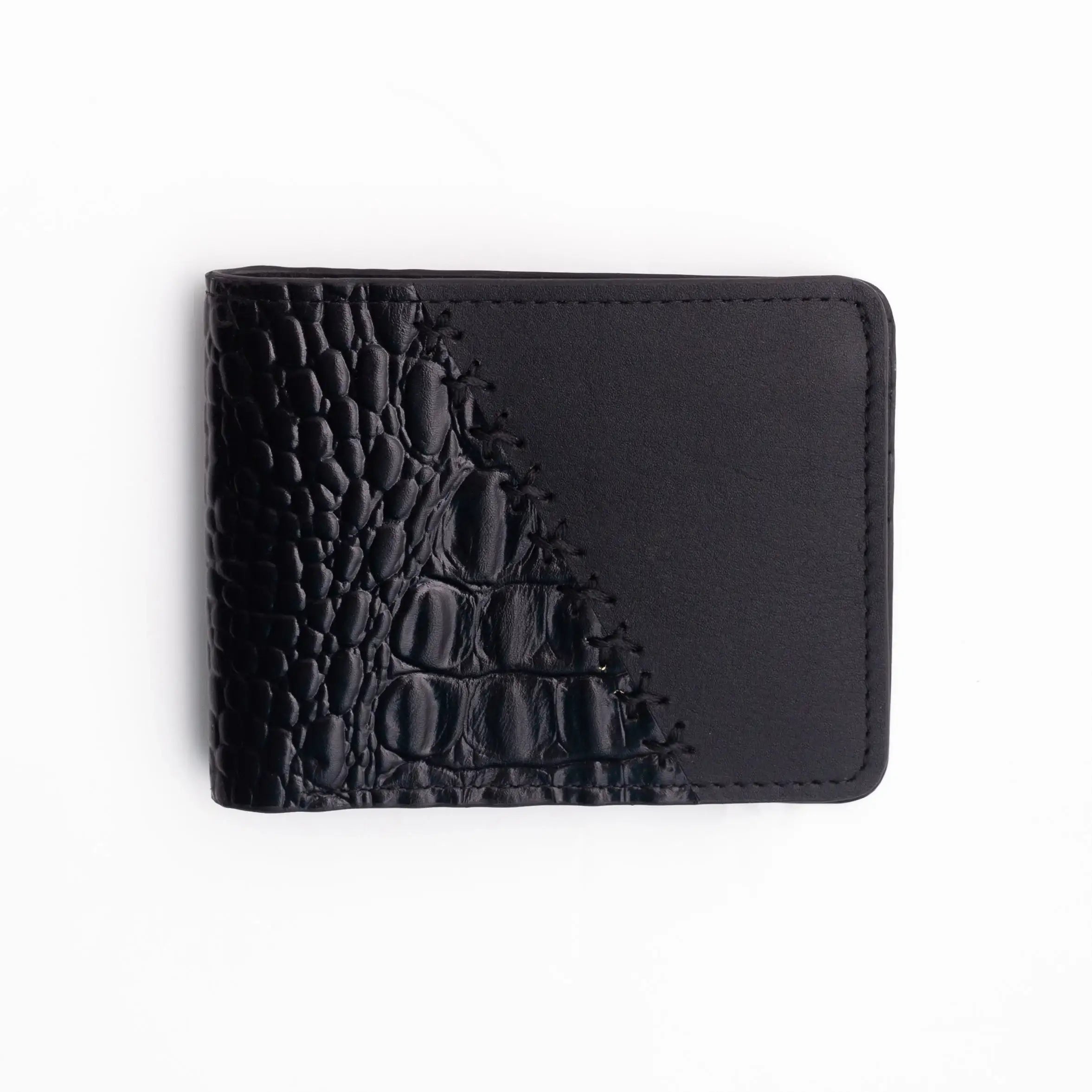 Nirvana Bifold Croc Wallet - Mmall