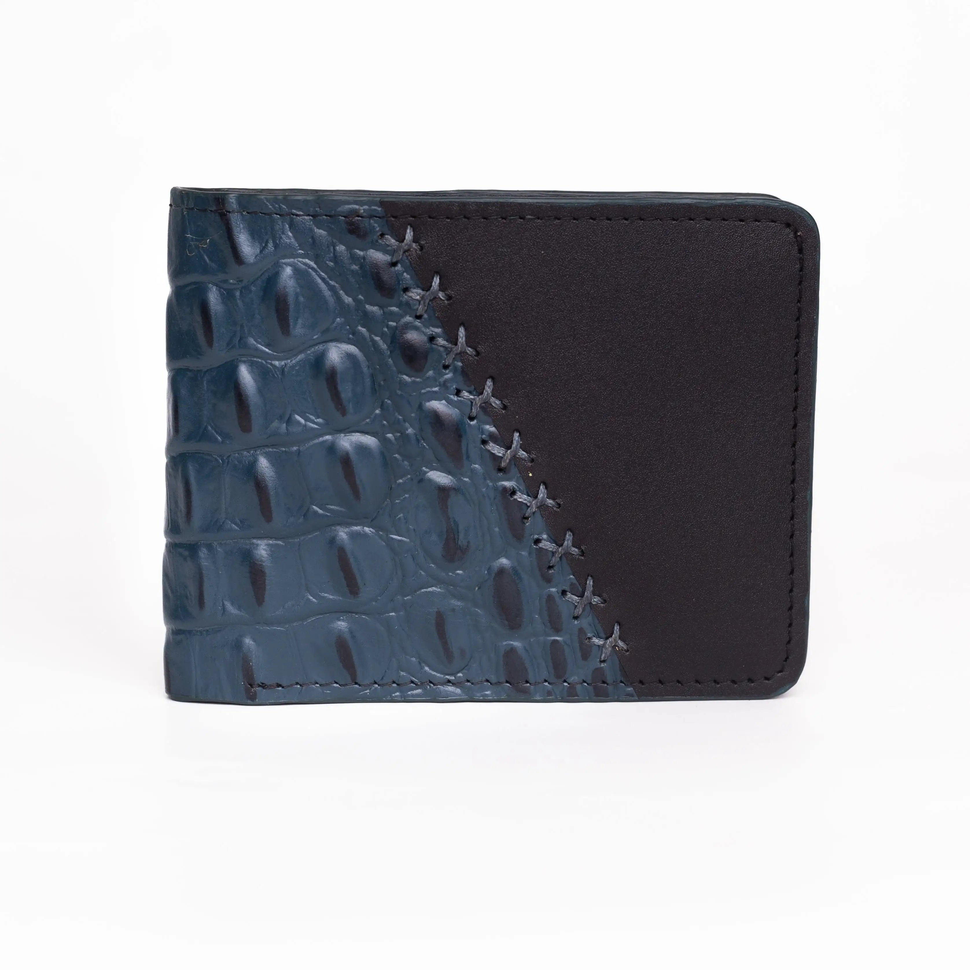 Nirvana Bifold Croc Wallet - Mmall