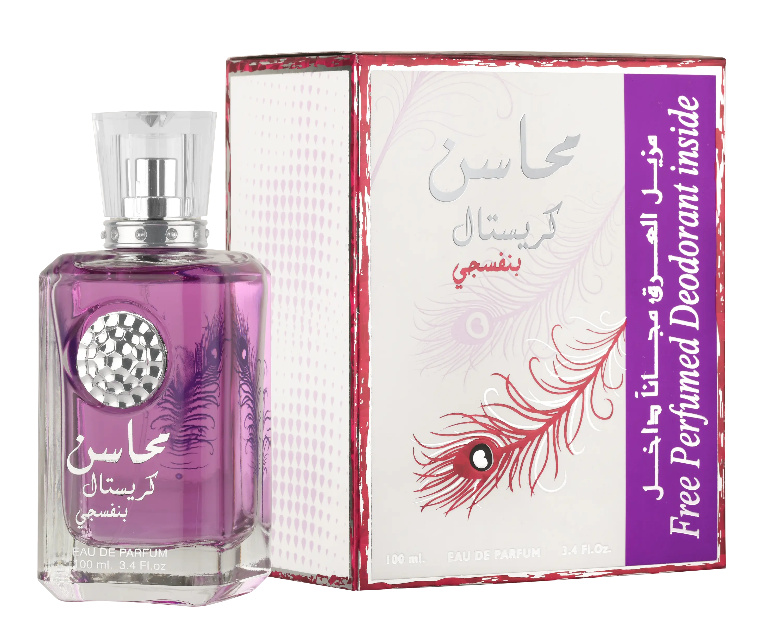 Mahasin Crystal Violet + 50ml Deo