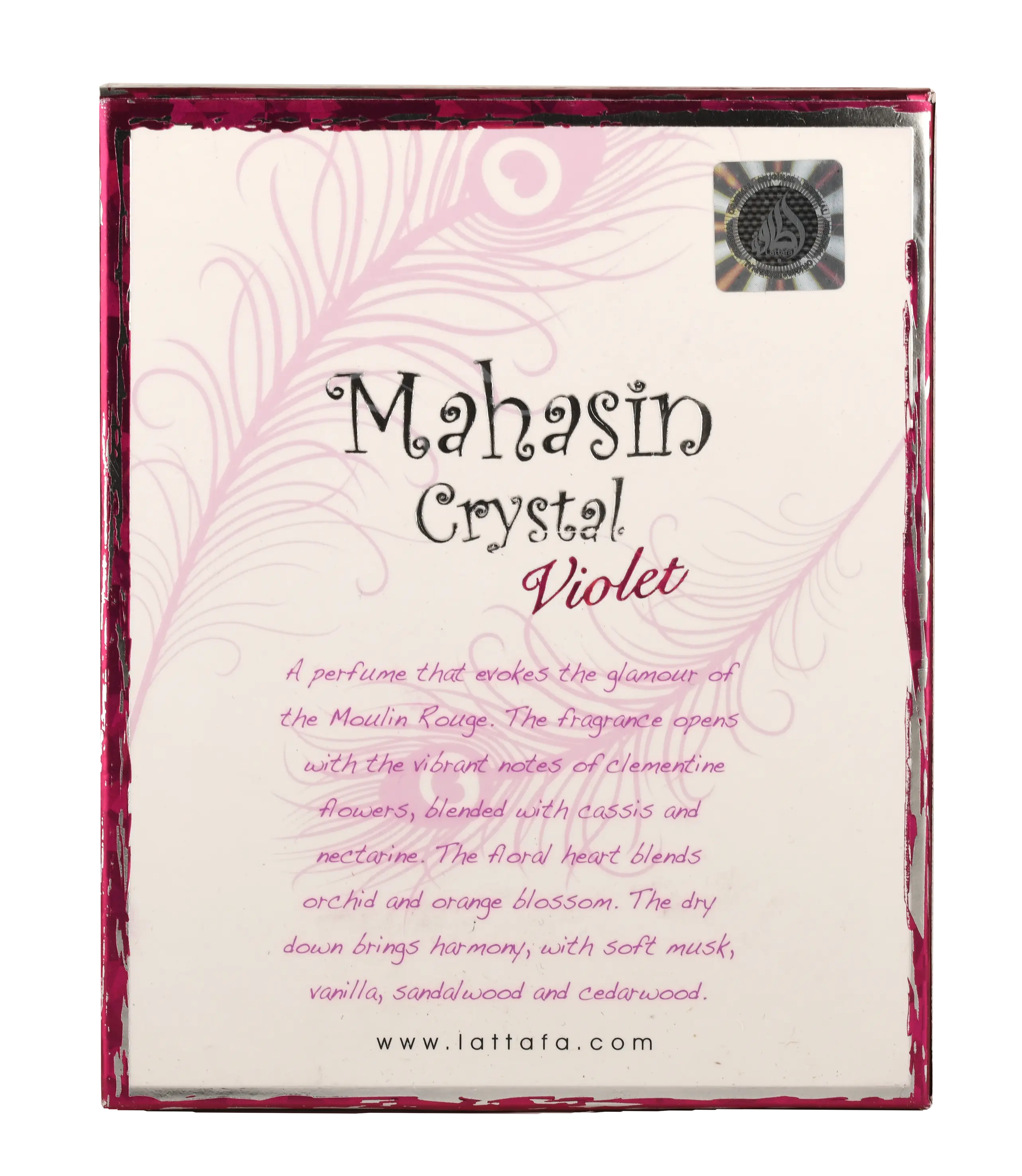 Mahasin Crystal Violet + 50ml Deo