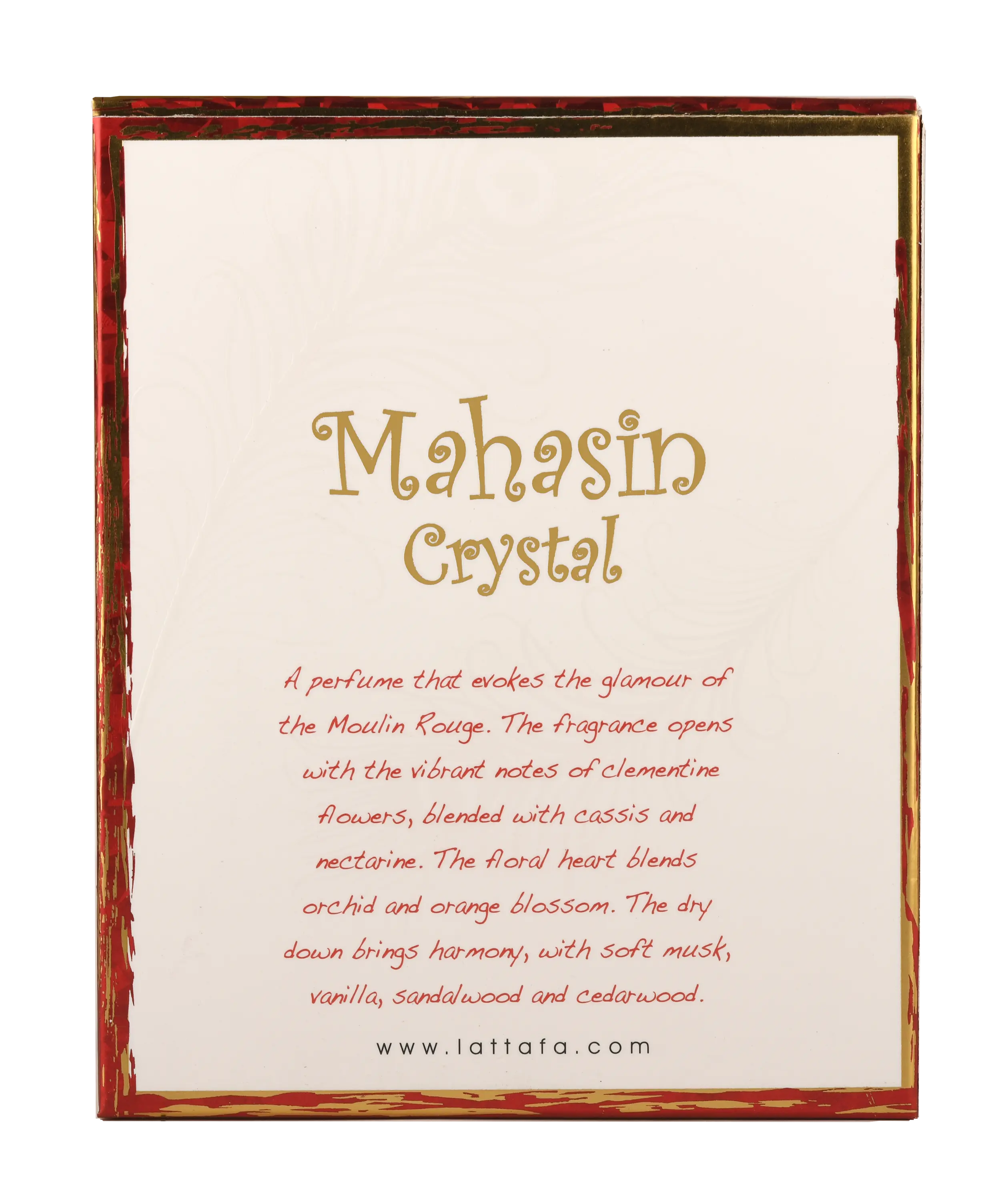 Mahasin Crystal + 50ml Deo
