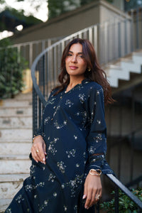 Noir Flora Kurta – view 7