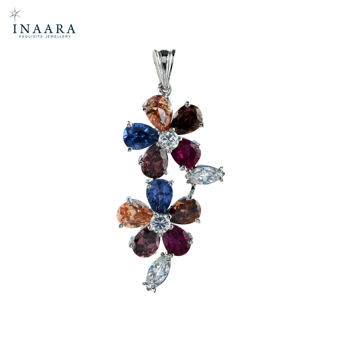 Multi Colour Zircon - Pendant