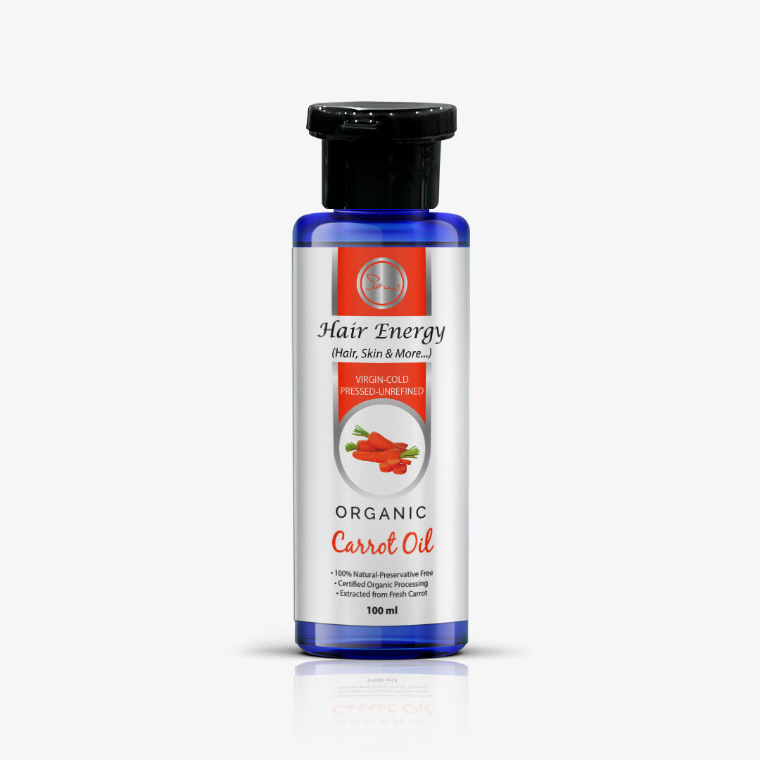 Organic Carrot oil Virgin - cold Pressed Unrefined
