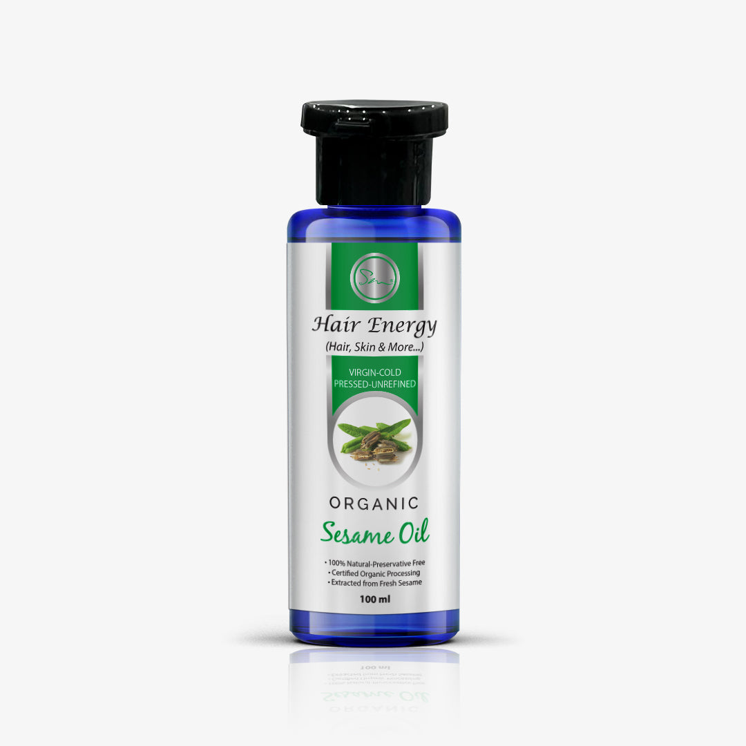 Organic Sesame Oil Virgin - Cold Pressed Unrefined