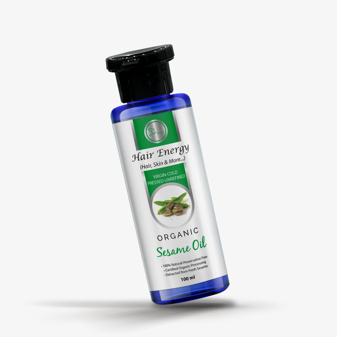 Organic Sesame Oil Virgin - Cold Pressed Unrefined