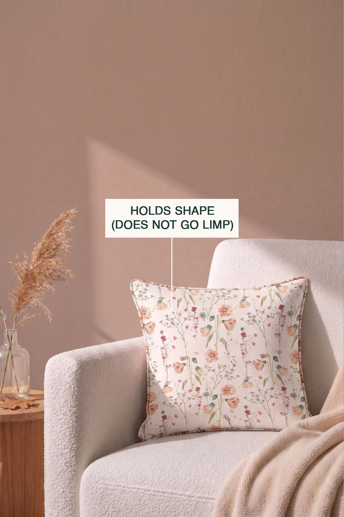 Oshibana Percale Cushion Cover – view 5