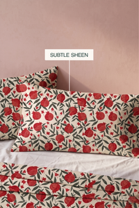 Pomme Noir Sateen Bed Sheet Set – view 5