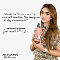 Instant Hair Coloring Shampoo + Conditioner (Walnut Brown Color)