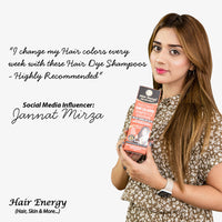 Instant Hair Coloring Shampoo + Conditioner (Walnut Brown Color)