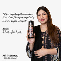 Instant Hair Coloring Shampoo + Conditioner (Dark Brown Color)