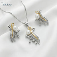 Raya Pearl Pendant Set