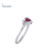 Red Drop Ring